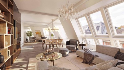 *Neubau-Erstbezug* traumhaftes Dachterrassenpenthouse mit Blick über die Dächer Wiens! www.groh12.at
