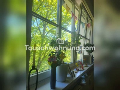 Tauschwohnung: 4-RW mit riesigem grünen Hinterhof