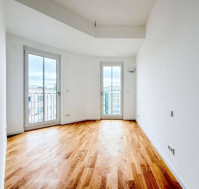 Helle 2-Zimmerwohnung - modern mit Fußbodenheizung, bodentiefe Fenster - zentral und gut gelegen