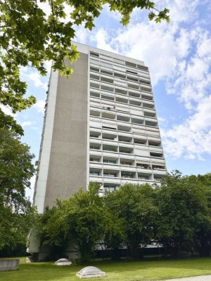 Großzügige 1-Zi.-Wohnung mit Süd-Balkon in Bogenhausen