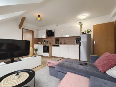 Sanierte, moderne und helle Wohnung mit Parkplatz nahe Zentrum