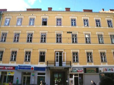 2 ZIMMER-Altbau, extra Wohnküche möbliert mit Fenster (neuwertig), neuwertiges Bad mit Dusche und WC