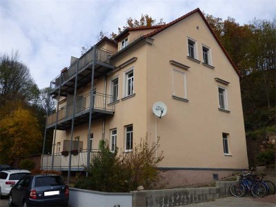 Helle 2-Raumwohnung mit Balkon in ruhiger Lage von Meißen