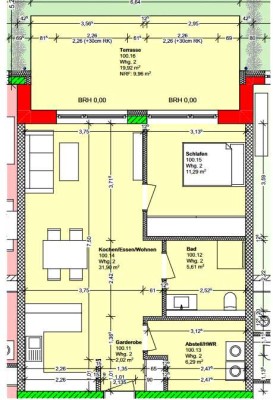 ERSTBEZUG! Exklusive 2-Raum-Wohnung mit luxuriöser Ausstattung, Terrasse & Einbauküche in Trier