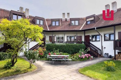 WINDISCH IMMOBILIEN - Gemütliche 4-Zi. Maisonette-Wohnung zentral in Gröbenzell am Gröbenbach