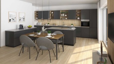 Gut geschnittene 3 Zimmer Wohnung mit TG-Stellplatz (kein Duplex)