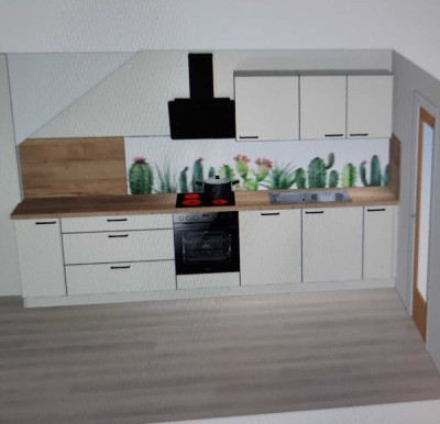 Helle neu renovierte 4-Zi. Dachgeschosswohnung, neue Küche, 2 Balkone