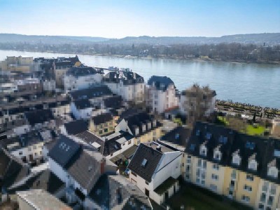 Wohnen in Königsinter nur 100m zur Rheinuferpromenade  in gepflegtem EFH m. zusätzlichen ZFH/Werkst.