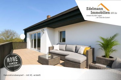 Ca. 110 m² große 3 Zi. Whg. - Vollbad, Stellplatz & ca. 36 m² große Dachterr. in Greifswald Eldena!