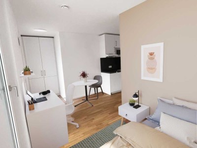 ERSTBEZUG 1-Zimmer-Loft-Wohnung für Studenten in Neubau München Giesing