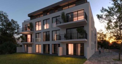 Neubau Erstbezug! 2,5 Zimmer Penthouse Wohnung mit Einbauküche