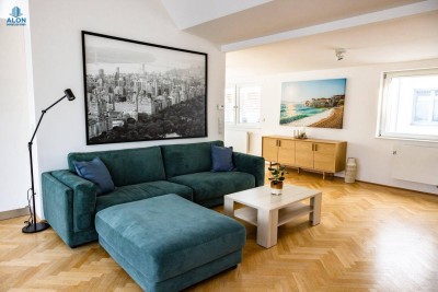 + NEU + Möblierte Dachgeschosswohnung mit 2 Terrassen in ruhiger Lage in Wien Leopoldstadt!