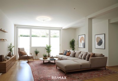Moderne Terrassen-Erdgeschoßwohnung, 4 Zimmer, Ruhelage!