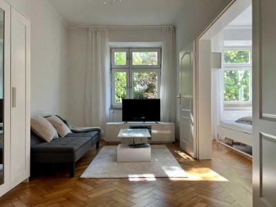 Sehr schöne und ruhige 2-Zimmer Wohnung möbliert in Neuhausen