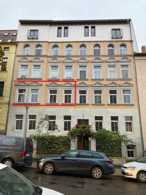 3-Zimmer Wohnung im 2. OG in Halle (Südliche Innenstadt)