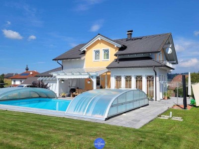 Traumhaus mit Salzwasserpool und Traunsteinblick