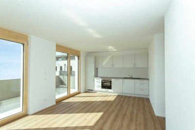 Neubauprojekt - Wohnen am Stutzenweiher! 3-Zi.-Wohnung mit EBK und Balkon