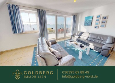 Ferienwohnung - Maisonette Wohnung mit Wasserblick aus jedem Fenster