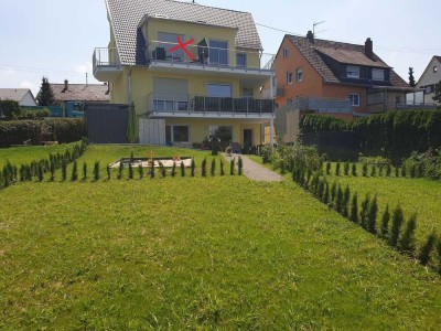 gehobene 3-Zi.-Wohnung in Nürtingen-Reudern mit Garten und zwei Balkone (Maisonetten Wohnung)
