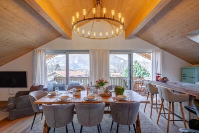 Exklusive möblierte 5-Zimmer-Wohnung mit traumhaften Bergblick in Lenggries