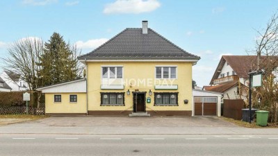 Charmantes Einfamilienhaus mit Gewerbefläche in Neufahrn (Niederbayern)