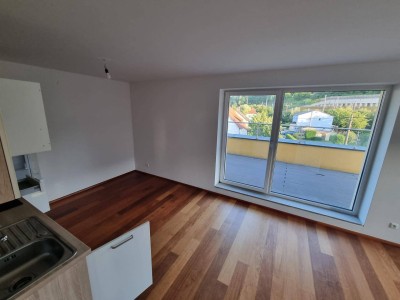Moderne 2-Zimmer Penthouse mit Terrasse in Linz