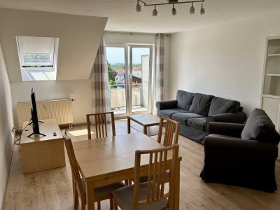Möblierte Maisonettewohnung in Dossenheim