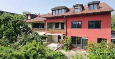 Zweifamilienhaus  + großem Süd-Garten mit Baumhaus + Nord-Garten