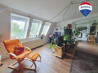 Licht, Luft, Lebensfreude - Dachgeschosstraum mit sonnigem Balkon