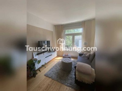 Tauschwohnung: Helle 2-Zimmer-Wohnung in Eimsbüttel mit Balkon gegen größer