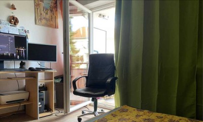 Möblierte 1-Zimmer-Wohnung mit Balkon direkt vom Eigentümer