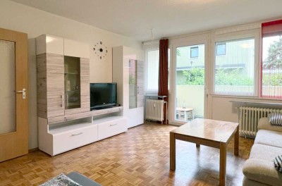 Vermietetes und teilmöbliertes 1-Zimmer-Apartment (Hochparterre) in bevorzugter Wohnlage von Forchhe