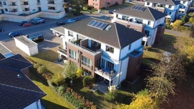 Helle 3-Zimmer Maisonette-Wohnung mit Balkon in Bardowick