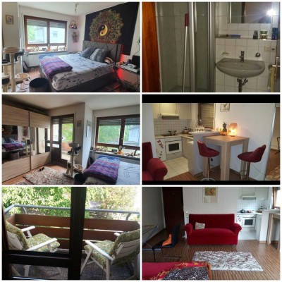 � Charmante ruhige 1-Zimmer-Wohnung mit Balkon & Abstellplatz in 73207 Plochingen