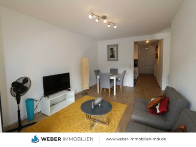 HELL, SONNIG und voll möblierte 2 ZKB und in NEUWERTIGEM  ZUSTAND