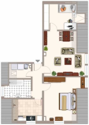 Wir renovieren für Sie! gut geschnittene 3-Zimmer-Wohnung in MG-Rheindahlen