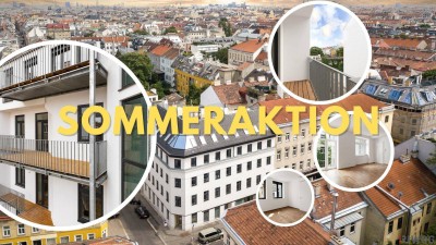 NEUER PREIS - SOMMERAKTION | 3-Zimmer Altbauwohnung mit großem innenhofseitigem Balkon im 1. Liftstock | ERSTBEZUG NACH SANIERUNG
