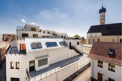 Exklusive Dachterrassen Wohnungen in historischer Altstadtlage, 3 Zi Whg, hochw. EBK