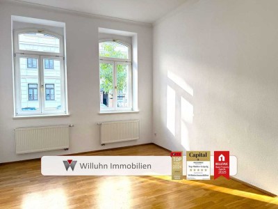 Wunderschöne Altbauwohnung mit Balkon | Tageslichtbad | Gartennutzung | Keller | Stuck