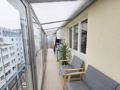 Wohnen mitten im 8., 4 Zimmer Wohnung inkl. 14m² Wintergarten