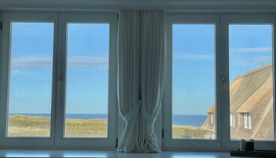 Wohnen am "Roten Kliff" mit Meerblick