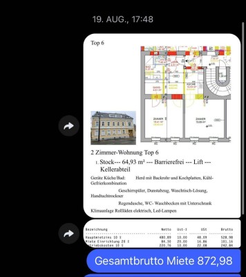 2 Zimmer Luxuswohnung