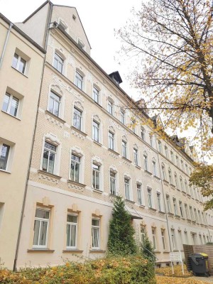 Gemütliche 2-Raum-Wohnung mit Terrasse in einem kernsanierten Gründerzeithaus in Chemnitz-Kassberg