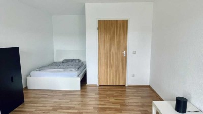 Stilvolle 1-Zimmer-Erdgeschosswohnung mit Balkon und Einbauküche in Münster Kinderhaus
