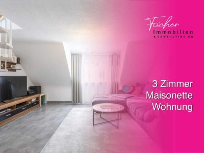 Moderne 3-Zimmer-Maisonettewohnung in begehrter Lage von Stuttgart-Obertürkheim