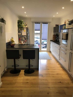 Stilvolle 5-Zimmer-Maisonette-Wohnung mit gehobener Innenausstattung mit Balkon und EBK in Mannheim