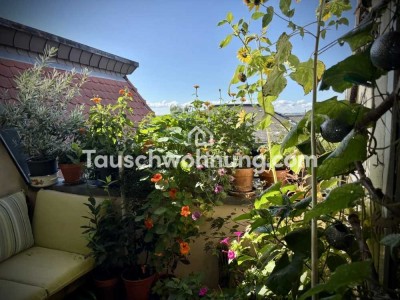Tauschwohnung: Tolle 3Raum Maissonette DG-Wohnung gegen Haus oder 5-Raum-W.