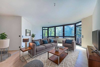 Ein Ort zum Ankommen: Großzügige Wohnung mit zwei Balkonen, Rheinblick und Top-Grundriss