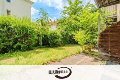 BEZUGSFREI – TERRASSE & GARTENATEIL – DUSCHBAD MIT FENSTER – TG-PARKER – UNINÄHE