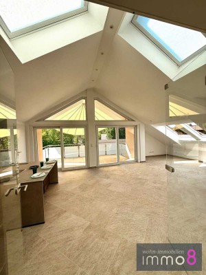 Neubau - exklusives Penthouse auf einer Ebene mit einladender Dachterrasse